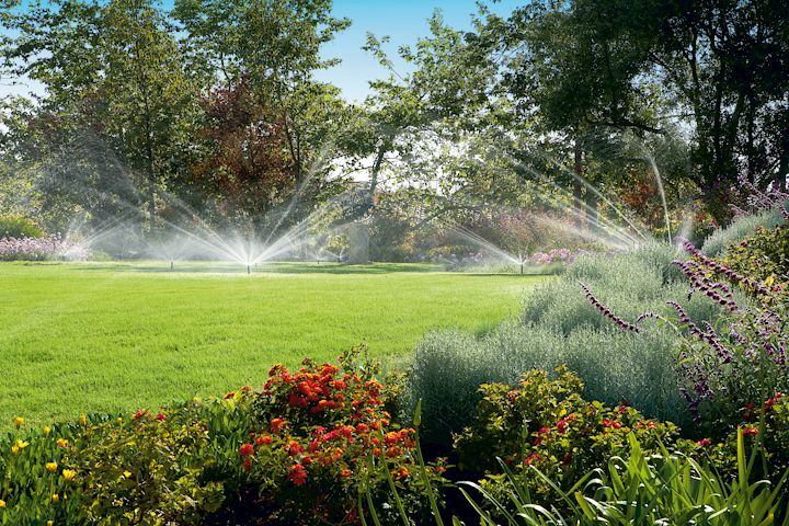 Bewässerungsanlage, Rain Pro, Gartenbewässerung, 