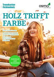Holz trifft Farbe